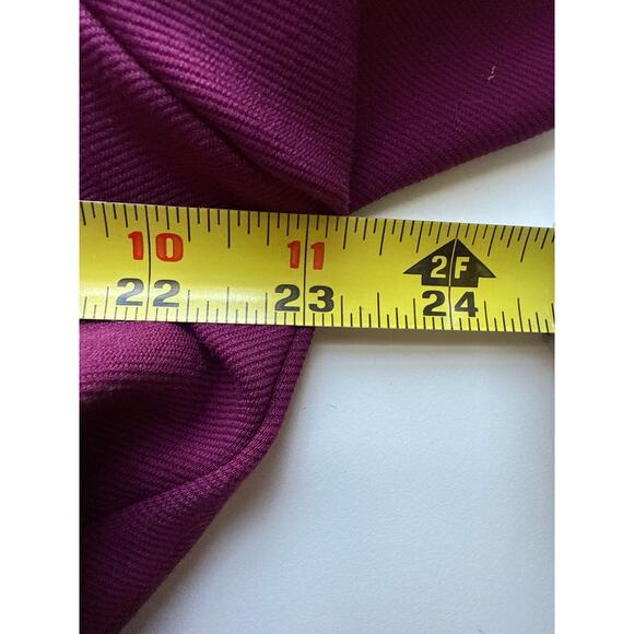 NWT Lane Bryant Zip Up Blazer in Bright Fuschia Size 20 - Picture 4 of 8
